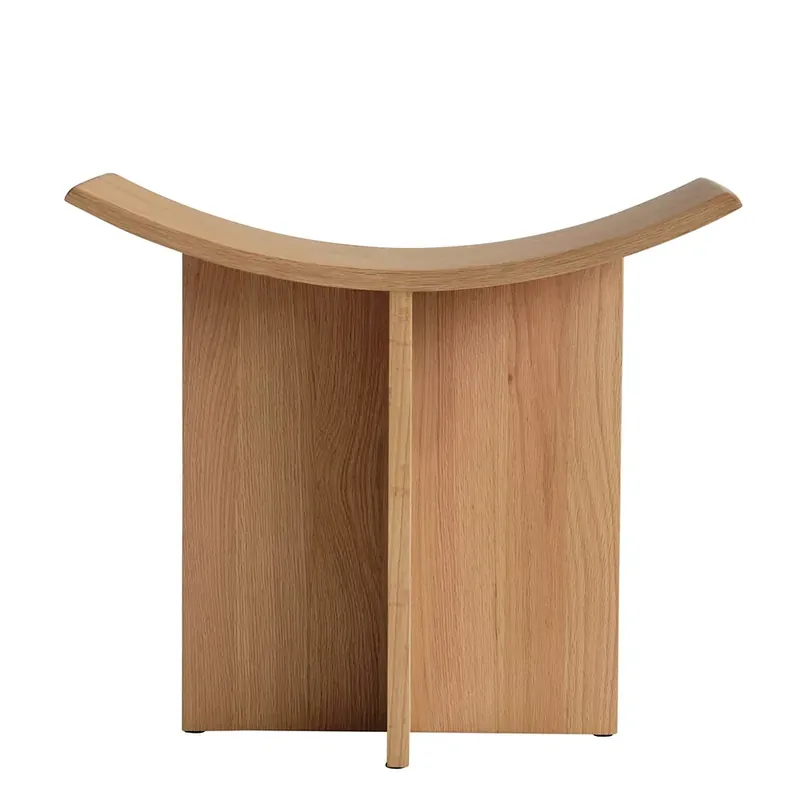 Brutus Stool - Natural Oak Outlet